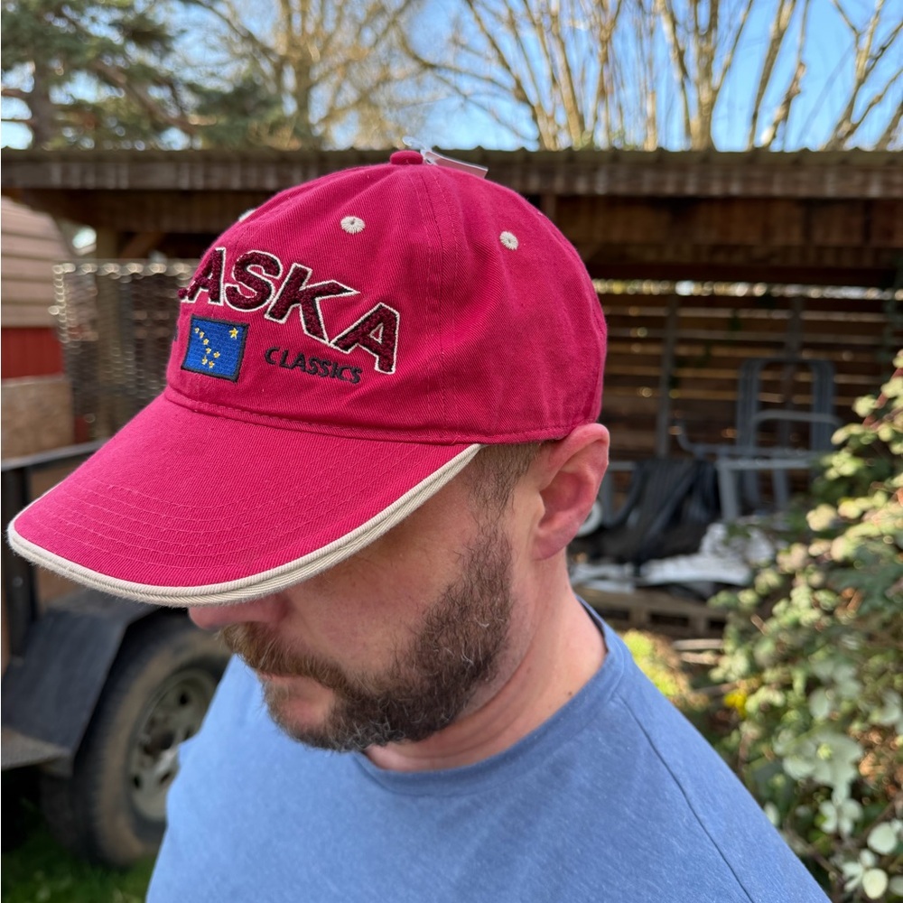 NWT 90’s Vintage Alaska tourist baseball cap